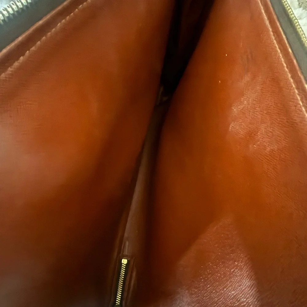 Louis Vuitton Brown Monogram Laptop Bag